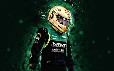 Download wallpapers Sebastian Vettel, 2021, 4k, Aston Martin F1 Team ...