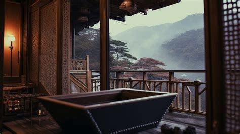 Ryokan Private Onsen with a View