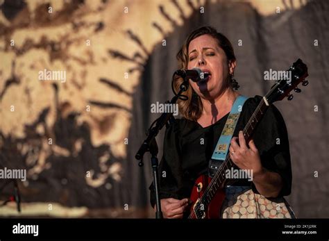 Chicago, USA. 18th Sep, 2022. Corin Tucker of Sleater-Kinney performs ...