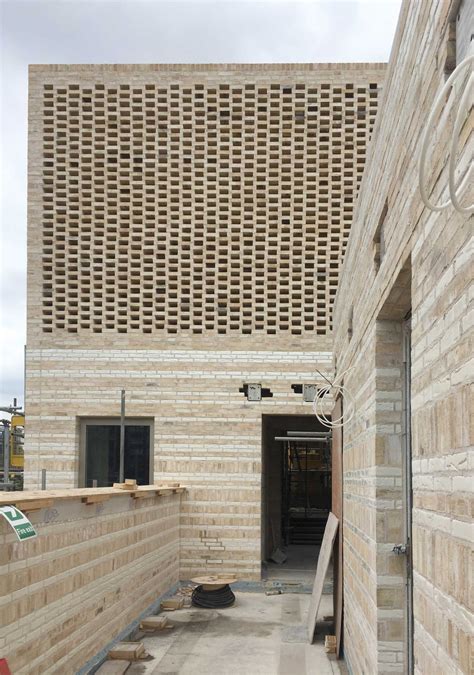 Westminster Fire Station: Perforated Brick Facade - OPENSTUDIO