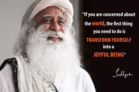 sadhguru quote - The Joy Within