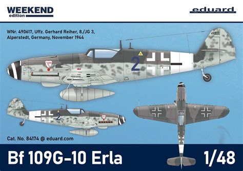 Weekend Bf 109G-10 Erla | AeroScale