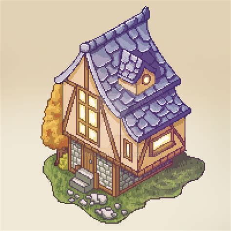 Isometric Pixel House by Artigator on DeviantArt