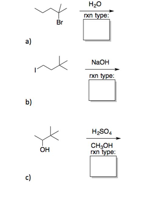 Solved Determine if the following half reactions are SN1 or | Chegg.com