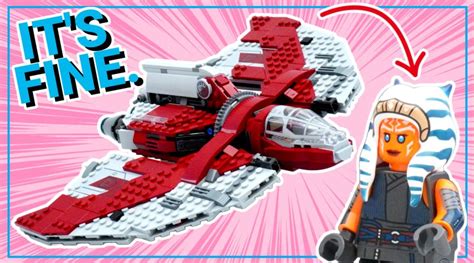 LEGO Star Wars 75362 Ahsoka Tano’s T-6 Jedi Shuttle is… fine