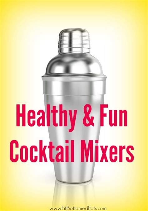 5 Cocktail Mixers That Are as Fun as They Are Healthy in 2021 ...