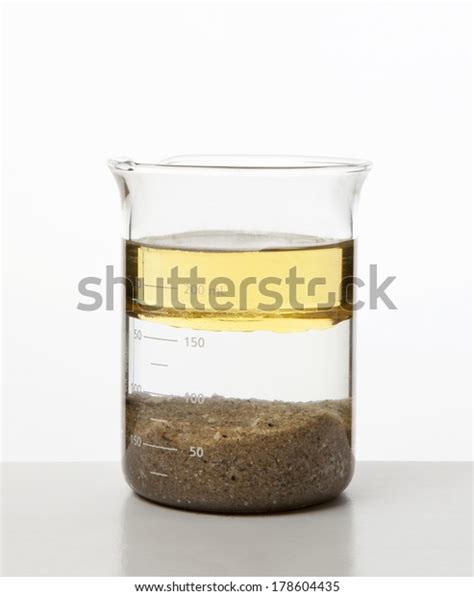 Heterogeneous Mixture Water Oil Sand Stock Photo (Edit Now) 178604435