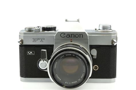 Canon FT 35mm Film Camera with Canon 50mm 1/1.8 by fcollectables