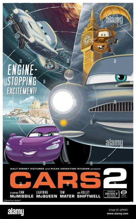 MOVIE POSTER, CARS 2, 2011 Stock Photo - Alamy