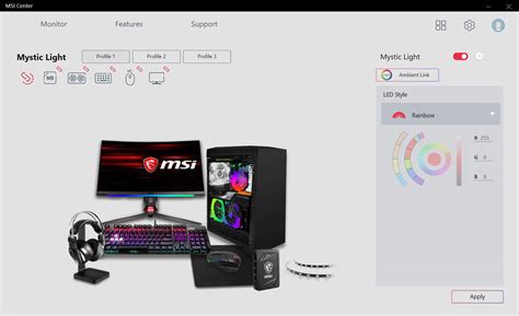 Mystic Light RGB – Componenti PC e periferiche consigliate | MSI