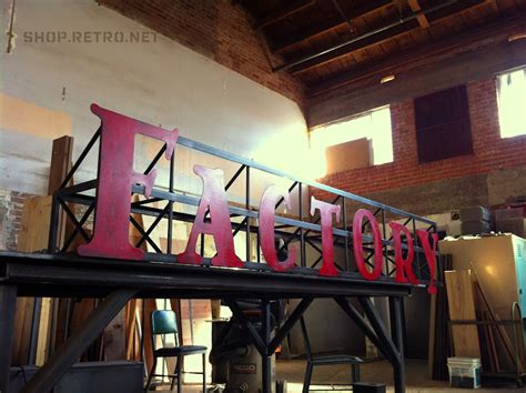 signage | Vintage Industrial Furniture