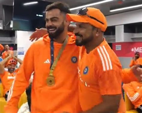 WATCH: Virat Kohli gets 'best fielding award' after magnificent win over Australia in ODI World ...