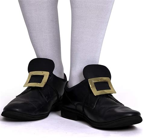 Amazon.com: Skeleteen Colonial Shoe Buckle Accessories - Historical ...