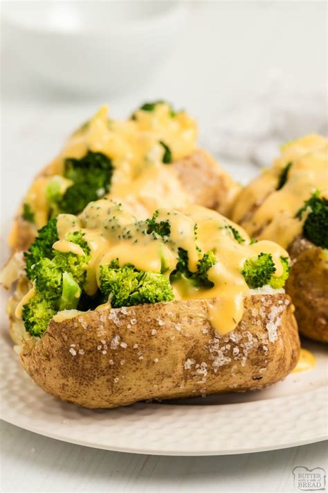 Baked Potato With Broccoli And Cheese Calories - Broccoli Walls