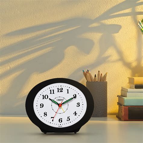 Orpat TBB-307 Buzzer Alarm Clock (Black) | Orpat Group