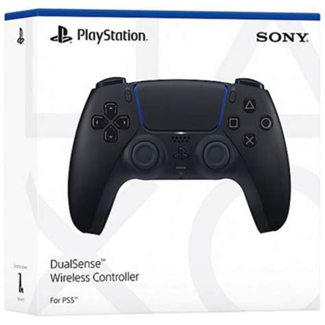 Midnight Black Playstation 5 Dualsense Wireless Controller (Playstatio ...