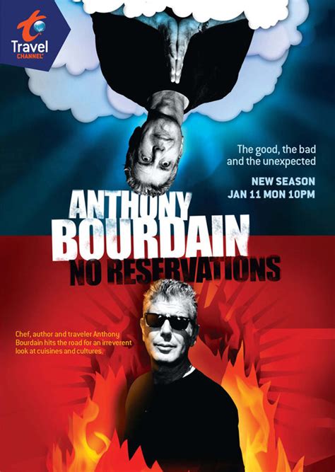 Anthony Bourdain: No Reservations TV Poster (#2 of 3) - IMP Awards