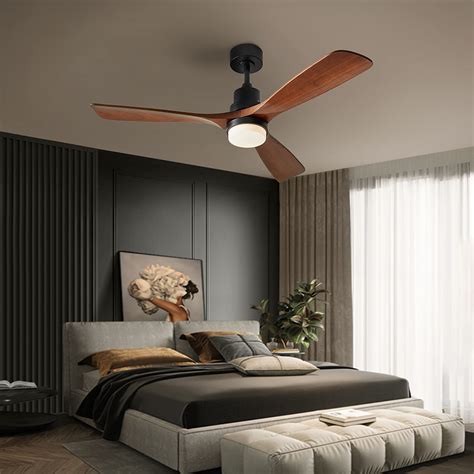 Chriari Ceiling Fans with Lights, 60" Wood Ceiling Fan with Remote ...