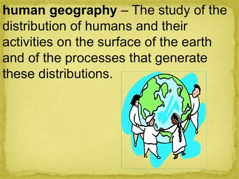 Human Geography World Map