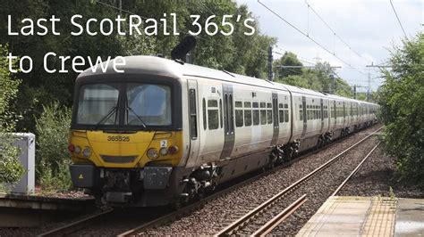 Last ScotRail Class 365's for Storage | 37884 365523 365525 5Q42: 06/08 ...