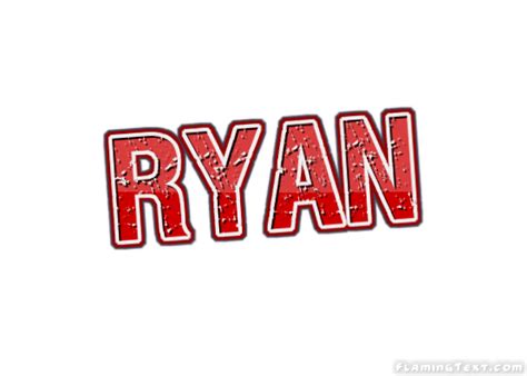 Ryan Logo | Free Name Design Tool from Flaming Text