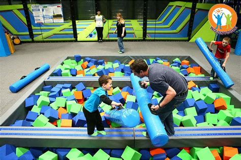 Customized Indoor Trampoline Park Playground for Kids ...