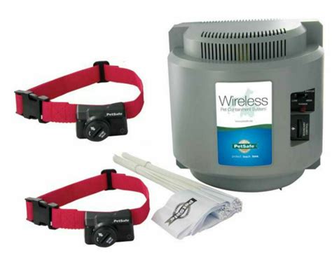 PIF-300 PetSafe Wireless Containment Dog Fence System 1-4 Dogs with 3 ...