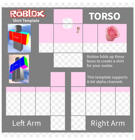 Transparent Template.png Roblox Shirt