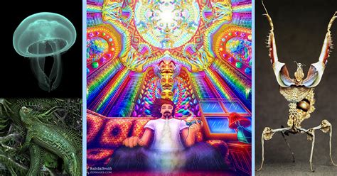 DMT Art and the Entities of Hyperspace