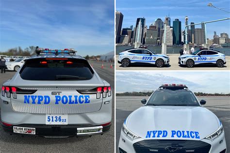 NYPD rolling out sleek and speedy electric patrol cars for the first time