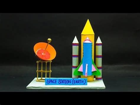 Science Projects | Space Station Project - YouTube | Cool science fair ...