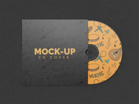 Free CD Sleeve Cover Jacket Mockup PSD Set - Good Mockups