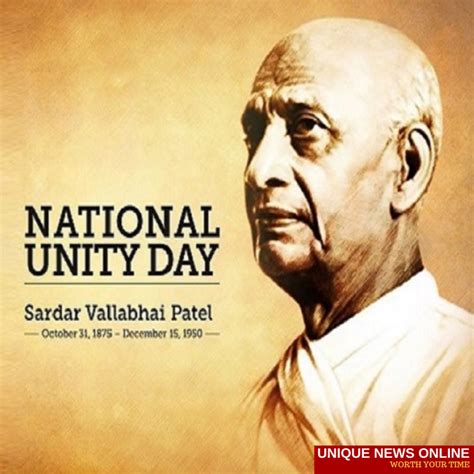 Sardar Vallabhbhai Patel Jayanti 2022 Wishes, HD Images, Messages, Greetings, Posters, Quotes ...