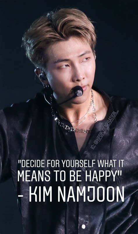 BTS RM Quotes Inspirational | Bts quotes, Bts lyrics quotes, Inspirational quotes