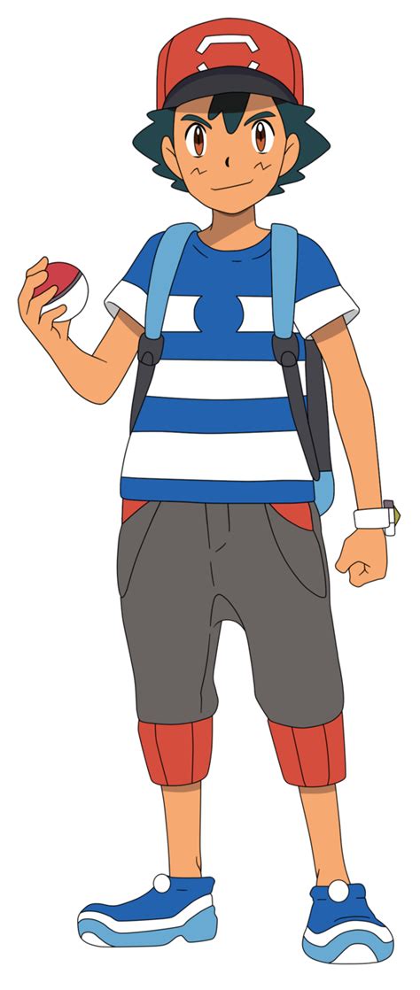 Satoshi/Ash Alola Full Render by Waito-chan | Pokemon | Ash ketchum ...