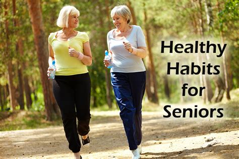 Healthy Habits for Seniors - Dot Com Women