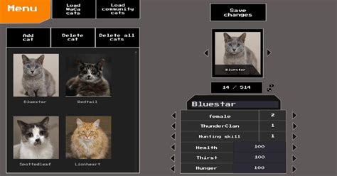 Warrior Cats Hunger Games Simulator - release date, videos, screenshots ...