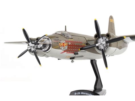 Martin B-26 Marauder Bomber Aircraft "Flak Bait" United States Army Air Forces 1/107 Diecast ...