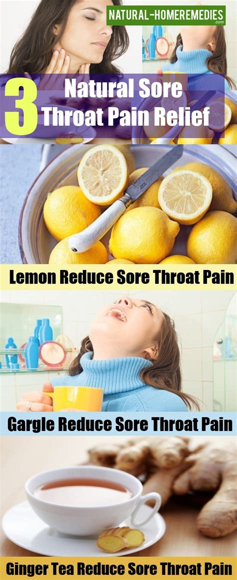 Natural Sore Throat Remedies - Viewing Gallery