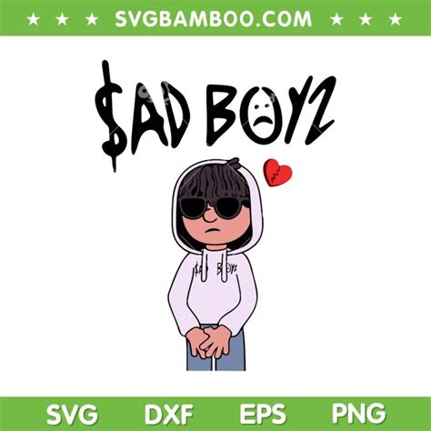 Junior H Sad Boyz Poster SVG PNG