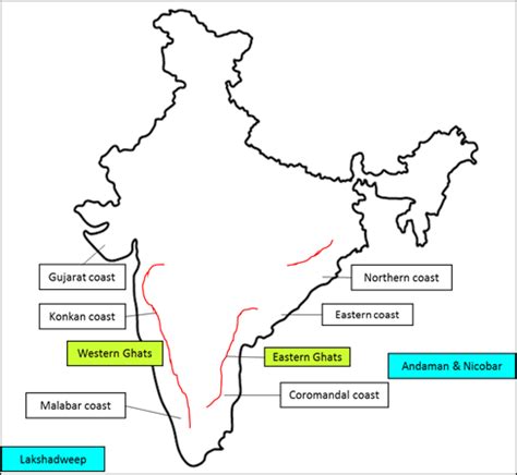 The Konkan Coast Stretches Between - Share Map