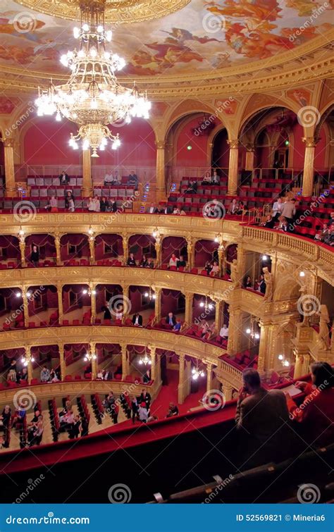 Budapest Opera House Interior Editorial Photo - Image of cities, beautiful: 52569821