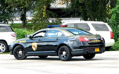 Maryland State Police Ford Interceptor vehicle. | Ford police, Us police car, Police cars