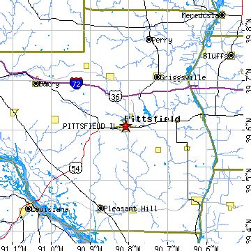 Pittsfield, Illinois (IL) ~ population data, races, housing & economy