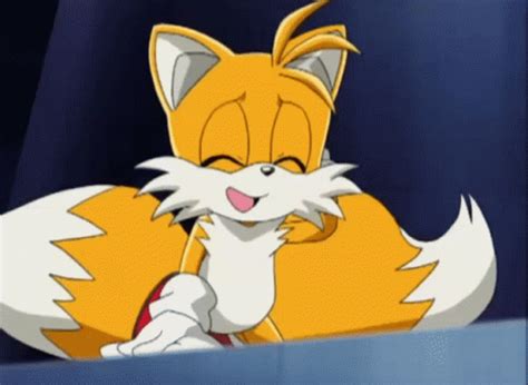 Sonic X Tails Happy Tails GIF - Sonic X Tails Happy Tails Wagging Tails - Discover & Share GIFs