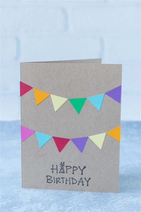 10 simple diy birthday cards rose clearfield simple birthday cards - free printable birthday ...