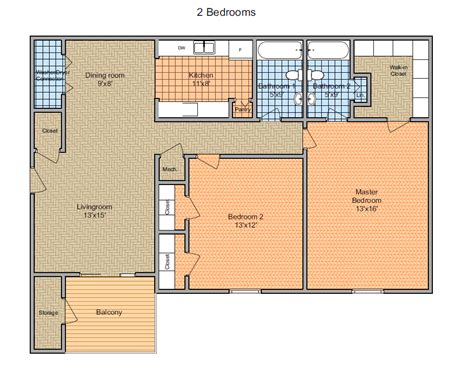 Floor Plans – Parkview Apartments