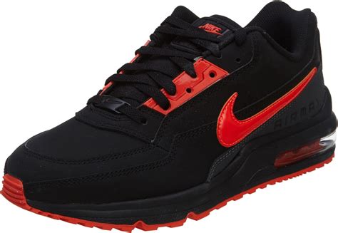 Nike Mens Air Max LTD 3 Running Sneakers (12, Black/Crimson Red (066 ...