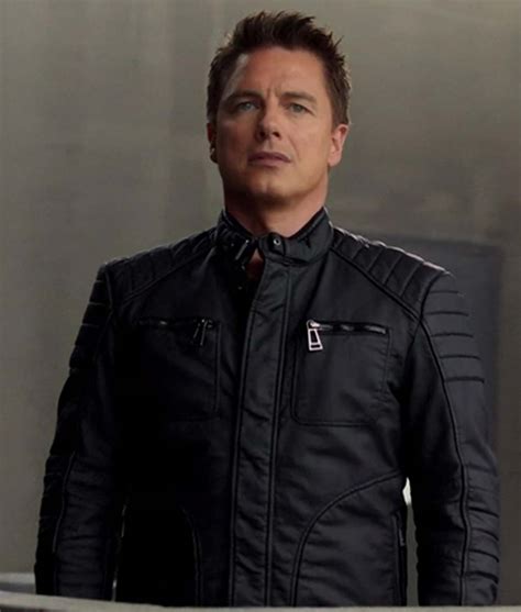 Arrow Malcolm Merlyn Leather Jacket by John Barrowman - Jackets Creator