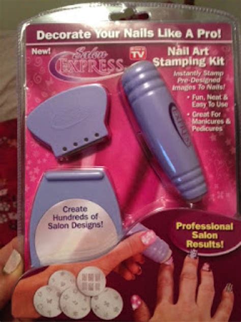 Salon Express Nail Art Stamping Kit Review